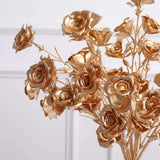 Metallic Gold Decorative Floral Branches